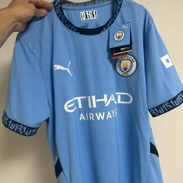 [BUNJANG] Manchester City 2024-25 Home Authentic Jersey / 24-25 맨체스터시티 유니폼 (택 미제거 상품)
