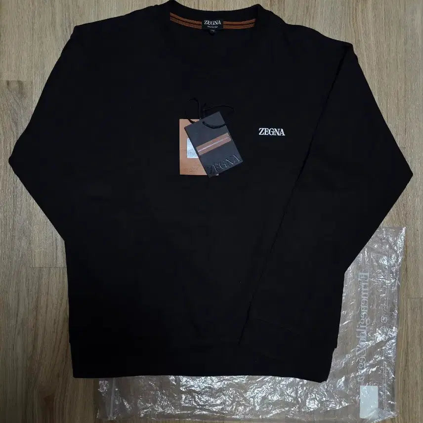 [BUNJANG] Ermenegildo Zegna Black Sweatshirt / 에르메네질도 제냐 맨투맨 블랙색상 정품 판매합니다. zegna