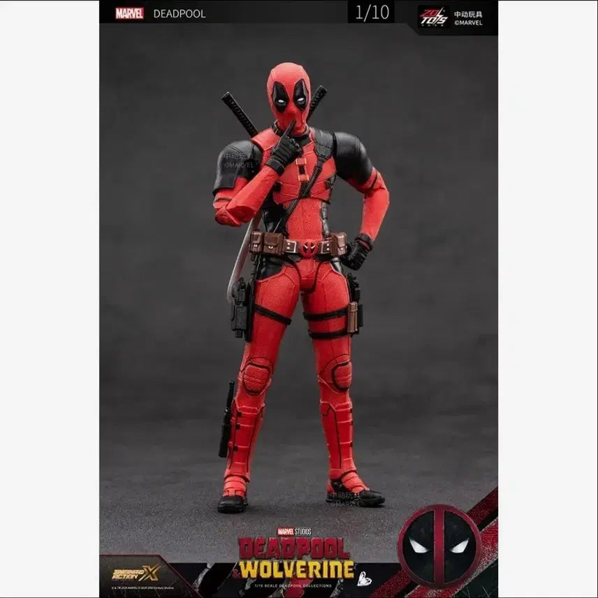 [BUNJANG] ZD Toys Deadpool Action Figure / (새상품)마블컬렉션 ZD TOYS 데드풀과 울버린 - 데드풀