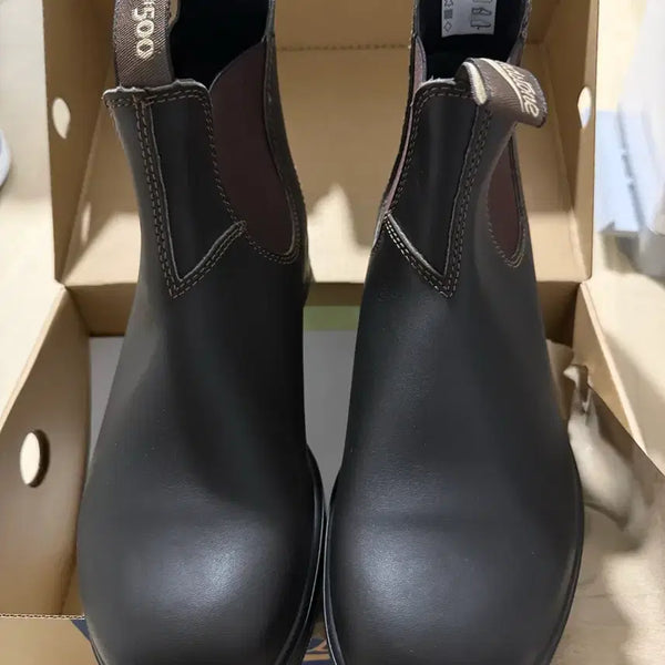 [BUNJANG] Blundstone Original 500 Chelsea Boots Stout Brown AU9 / 블런드스톤 오리지널 500 첼시 부츠 스타우트 브라운 AU9