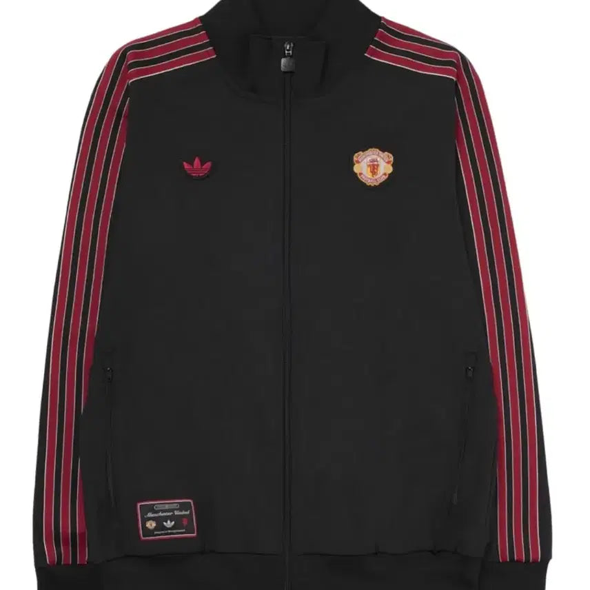 [BUNJANG] Adidas Manchester United Terrace Icon Track Top - Black / 아디다스 맨체스터 유나이티드 테라스 아이콘 트랙탑 블랙