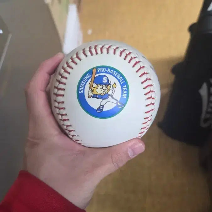 [BUNJANG] Samsung Lions Medium Old Baseball Signed by Byung-Ho Jung and Tae-Han Kim / 삼성라이온즈 중형구 올드볼