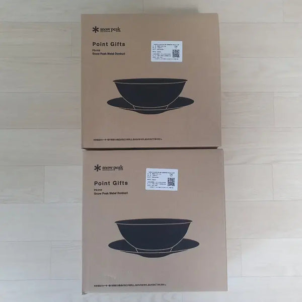 [BUNJANG] Snow Peak Metal Bowl Set / 스노우피크 메탈면기