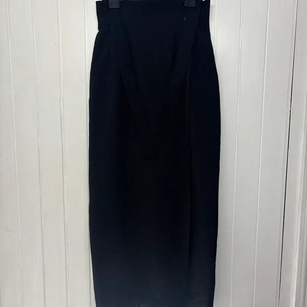 [BUNJANG] Somebody Halter Long Skirt Black 24 inch / 썸바디 홀터 롱 스커트 24인치 ㅡ0706