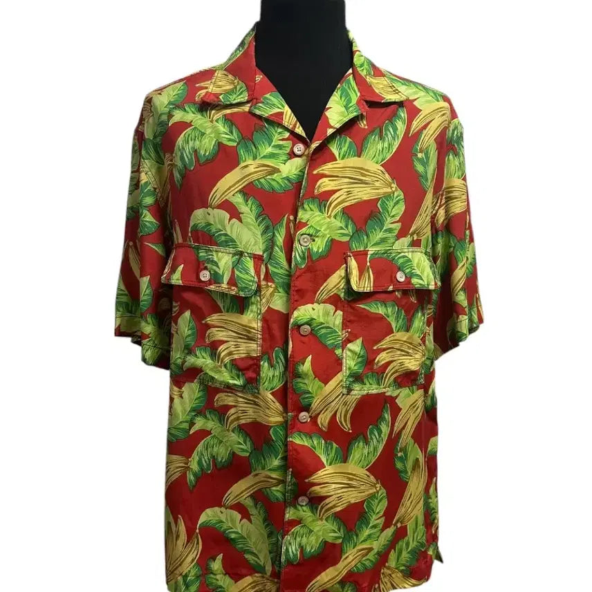 [BUNJANG] Unaffected Loose Fit Two-Pocket Hawaiian Shirt L Size / 언어펙티드 루즈핏 투포켓 하와이언 셔츠 L size