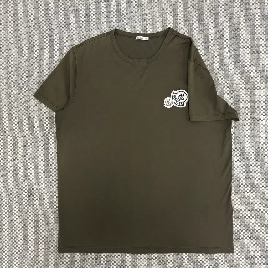 [BUNJANG] Moncler Double Wappen T-Shirt XXL / [XXL]몽클레어 더블와펜 반팔티