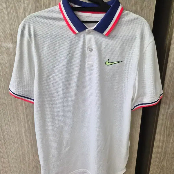 [BUNJANG] Nike Polo T-Shirt White / 나이키 폴로 반팔 티셔츠 화이트