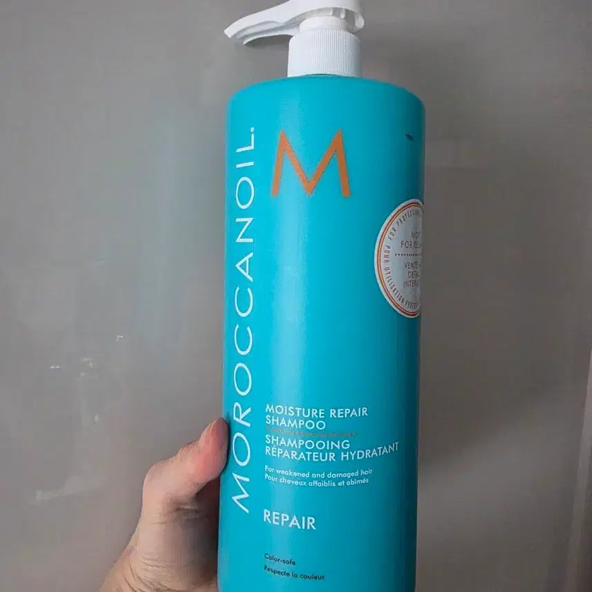 [BUNJANG] Moroccanoil Moisture Repair Shampoo 1L / 모로칸오일 모이스처 리페어 샴푸 1L