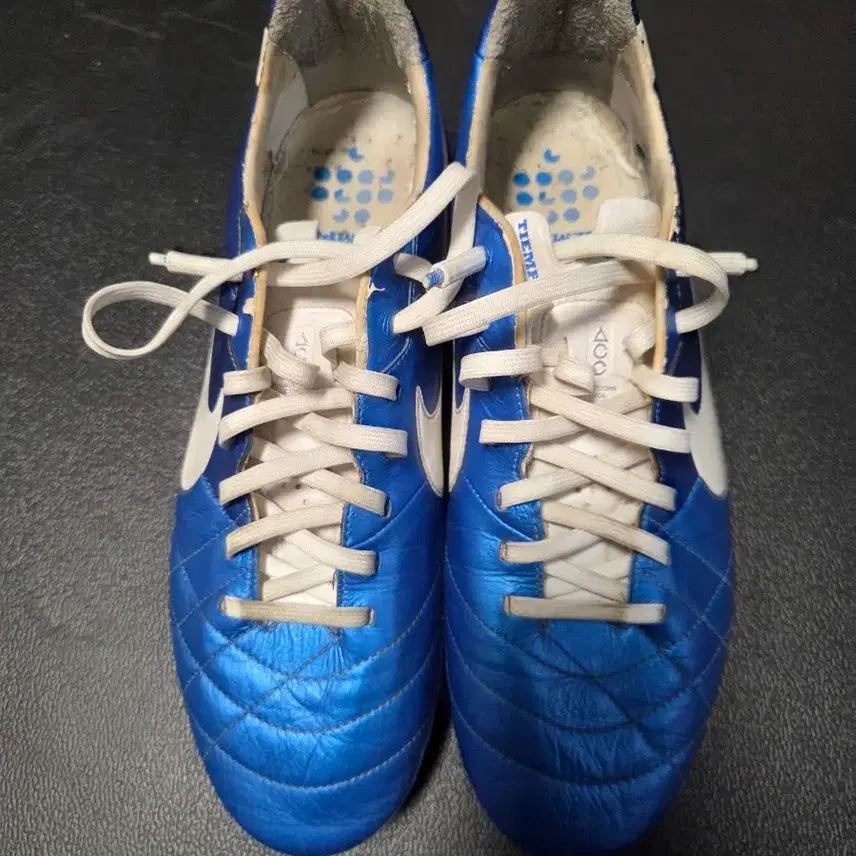 [BUNJANG] Nike Tiempo Legend IV FG Football Boots - Blue, 270mm / 나이키 티엠포 레전드 4 축구화 블루 270사이즈