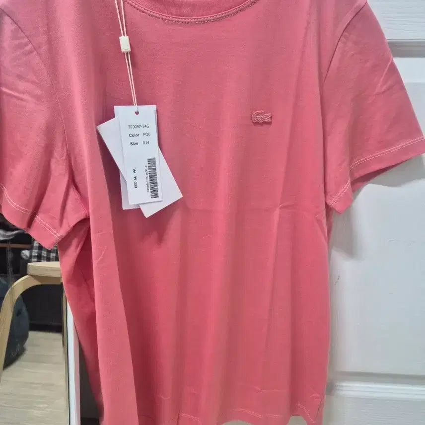 [BUNJANG] Lacoste Women's T-Shirt Size 34 / 라코스테 반팔티 34  새옷