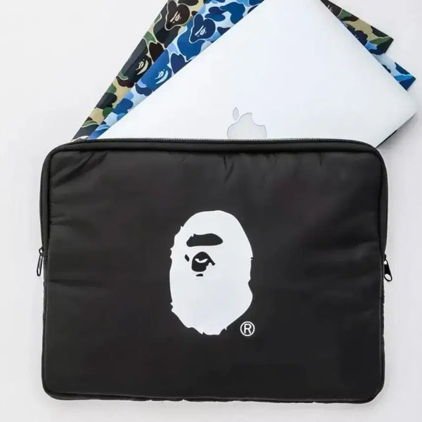 [BUNJANG] BAPE Black and White Laptop Bag / 국내배송 - 베이프 검흰 노트북 가방 (정품)
