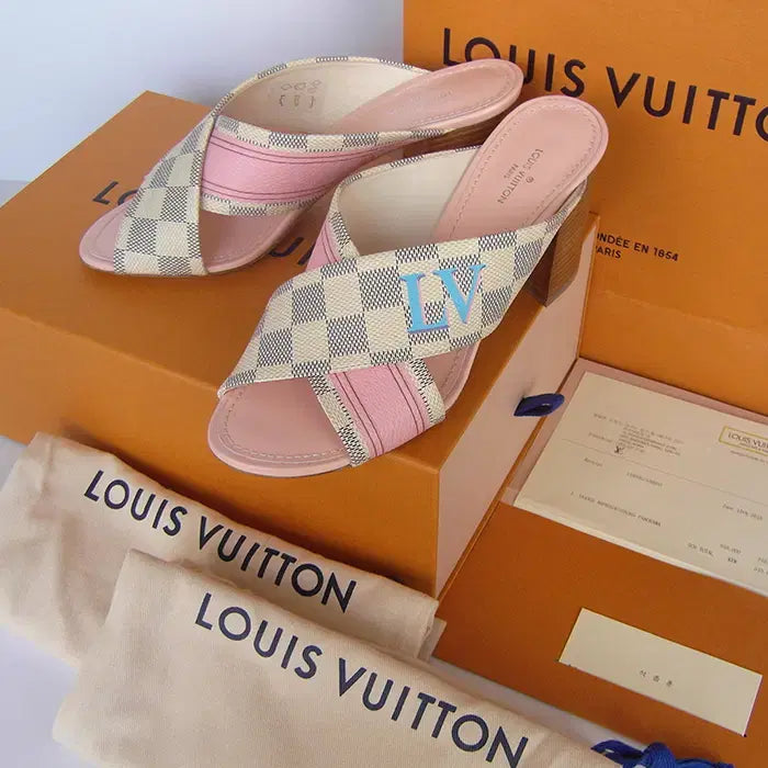 [BUNJANG] Louis Vuitton Panorama Mule / 루이비통 파노라마뮬