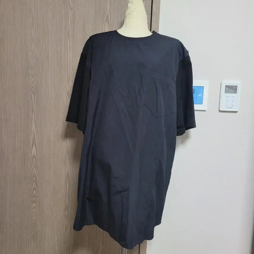 [BUNJANG] Junji Men's Oversized Fit Black Short Sleeve T-Shirt / 오늘만이가격!!   준지 남성 오버핏 반팔 티셔츠 블랙