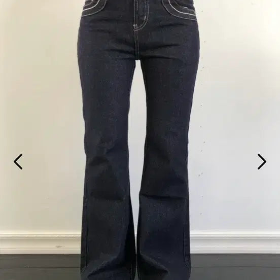 [BUNJANG] YUE Bootcut Raw Denim Pants / YUE 부츠컷 생지 데님 새상품 팬츠 팔아염