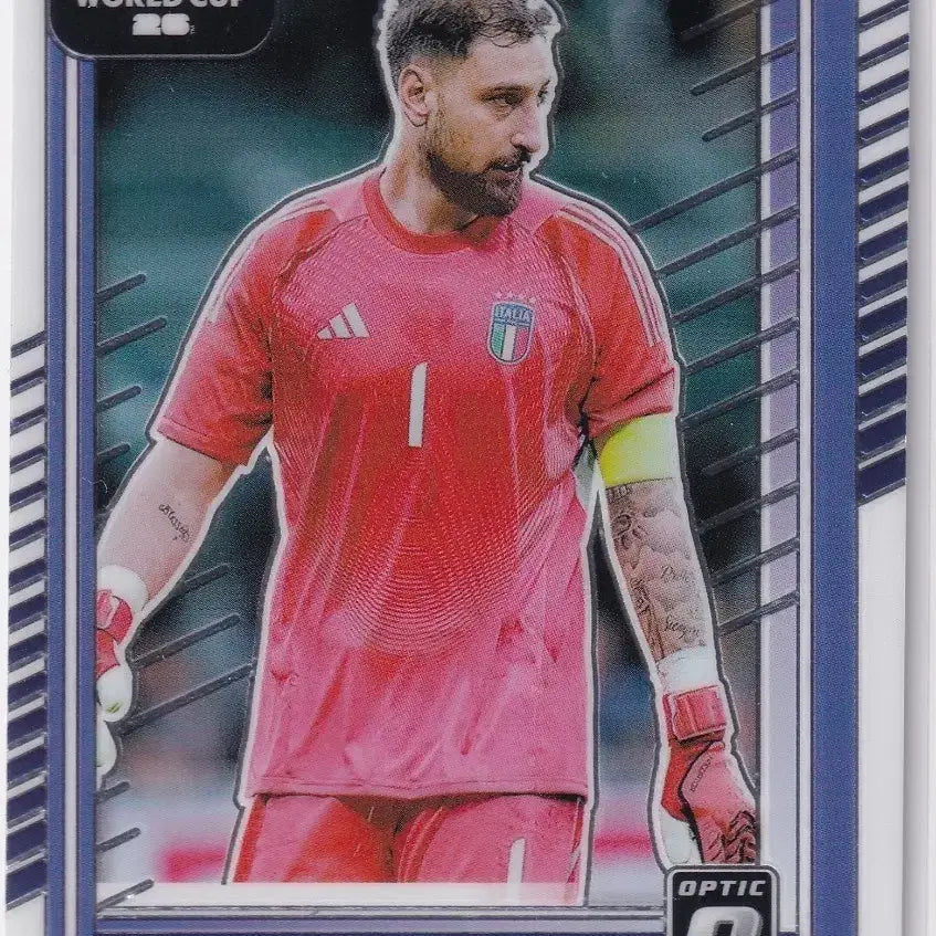 [BUNJANG] Gianluigi Donnarumma 2025-26 Panini Donruss Optic Base #112 Italy National Team Soccer Card / 25-26 돈나룸마 옵틱 베이스 국대 이탈리아