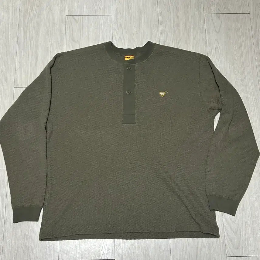 [BUNJANG] Human Made Henley Neck Shirt XL / 휴먼메이드 헨리넥 xl