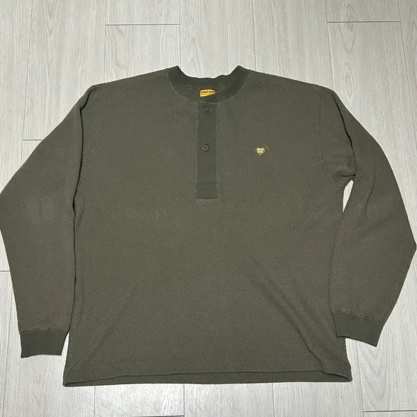 [BUNJANG] Human Made Henley Neck Shirt XL / 휴먼메이드 헨리넥 xl