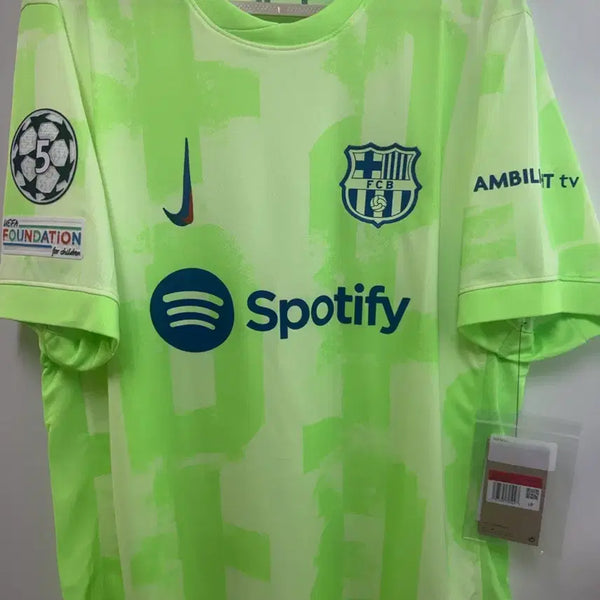[BUNJANG] FC Barcelona 2425 Ramin Yamal Third Jersey / 바르셀로나 2425 라민야말 써드