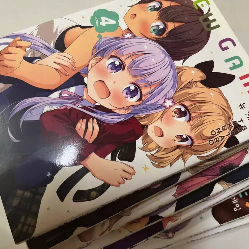 [BUNJANG] New Game! Manga Volumes 1-8 Set / 뉴게임 만화책 1~8권