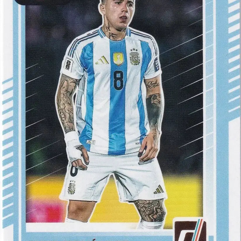 [BUNJANG] Enzo Fernandez 2025-26 Panini Donruss Base #158 Argentina National Team Card / 25-26 엔소 베이스 국대 아르헨 돈러스