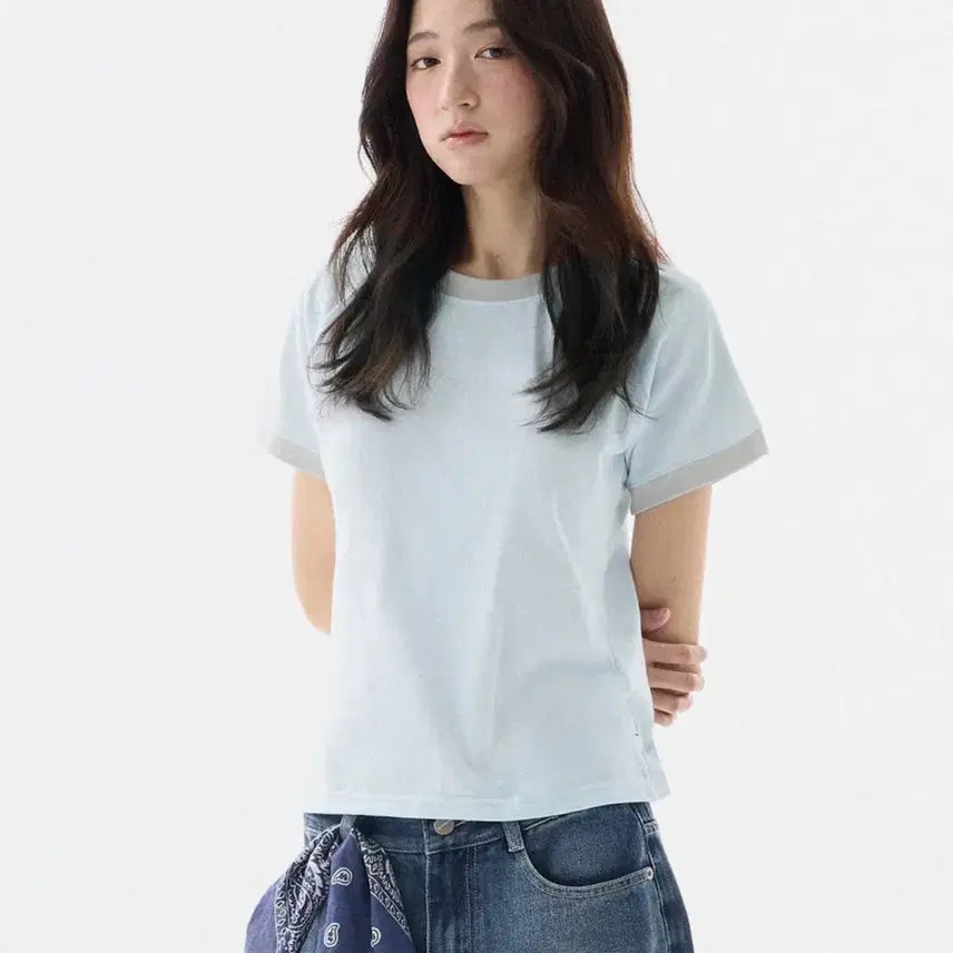 [BUNJANG] Filuminate 88 Ringer T-shirt (M) / 새상품)무신사 필루미네이트 88 링거 티셔츠 M