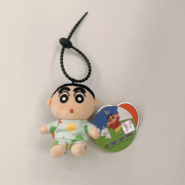[BUNJANG] Crayon Shin-chan Pajama Crayon Shin-chan Plush Keychain / 잠옷 짱구 인형 키링