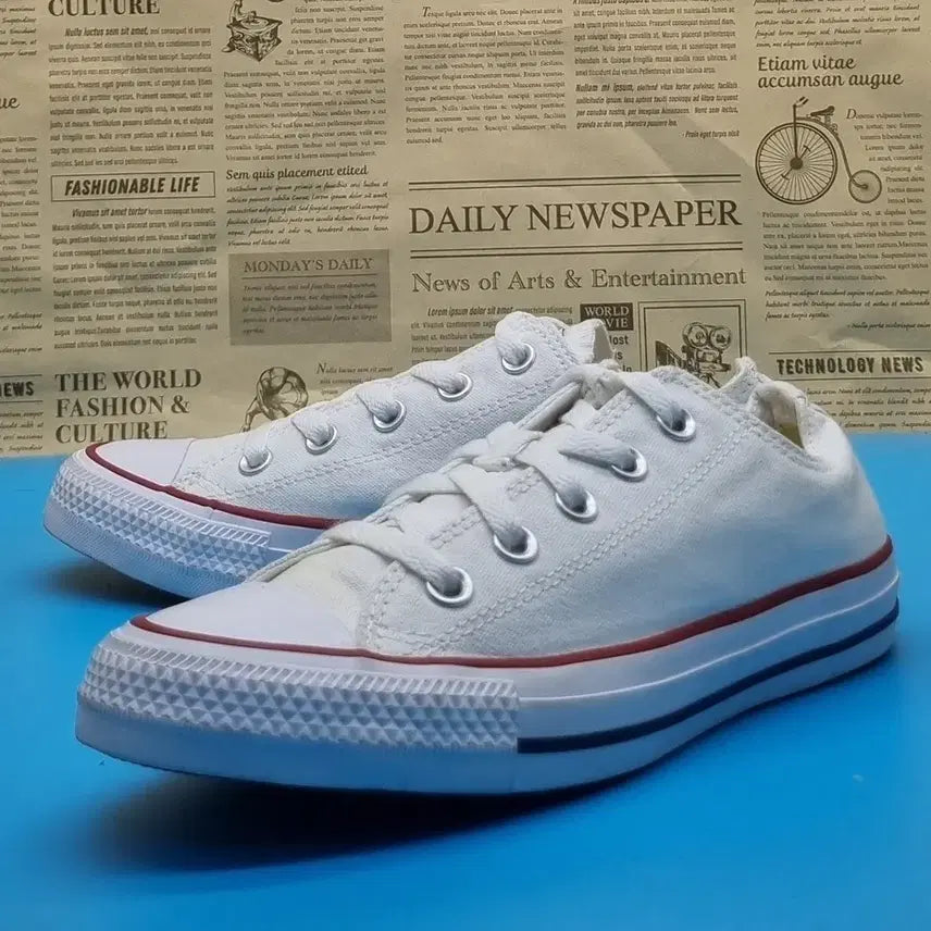 [BUNJANG] Converse All Star White Women's Sneakers (230mm) / 컨버스 올스타 화이트 여성 스니커즈 230