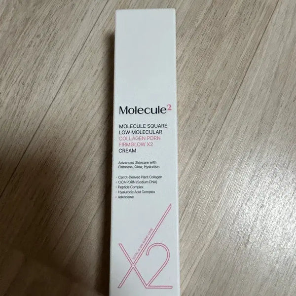 [BUNJANG] MolecuSquare Low Molecular Collagen PDRN Elasticity & Radiance X2 High-Function Cream / 새상품 몰리큘스퀘어 저분자 콜라겐 PDRN 탄력윤광 X2 고기능 크림 반