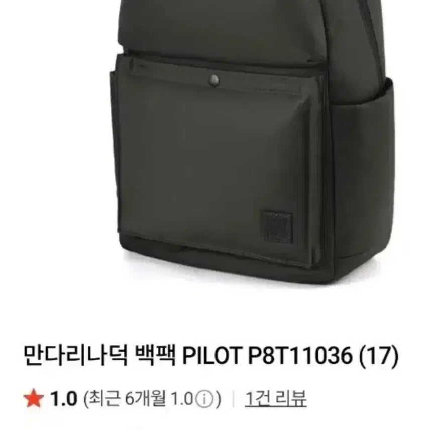 [BUNJANG] Mandarin Duck PILOT P8T11036 Backpack (17-inch) / 만다리나덕 백팩 PILOT P8T11036 (17)