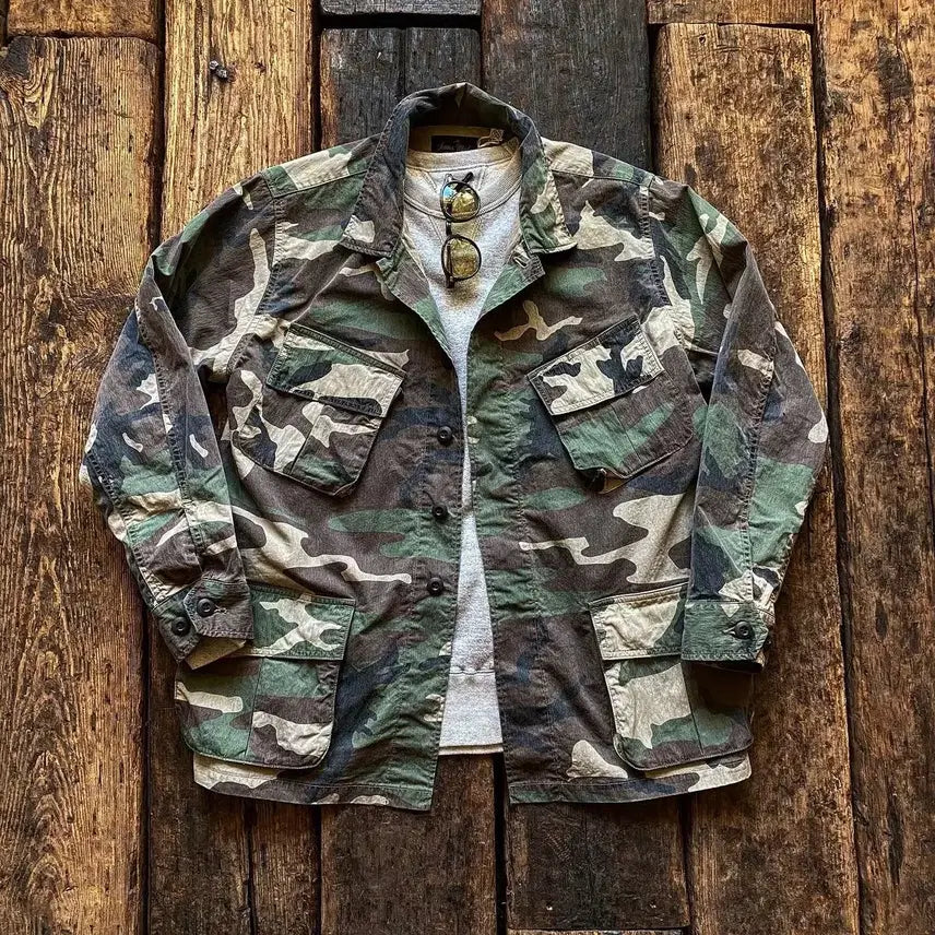 [BUNJANG] FULLCOUNT B.D.U Jacket Camo XL / FULLCOUNT B.D.U Jacket Camo / 44 (XL)