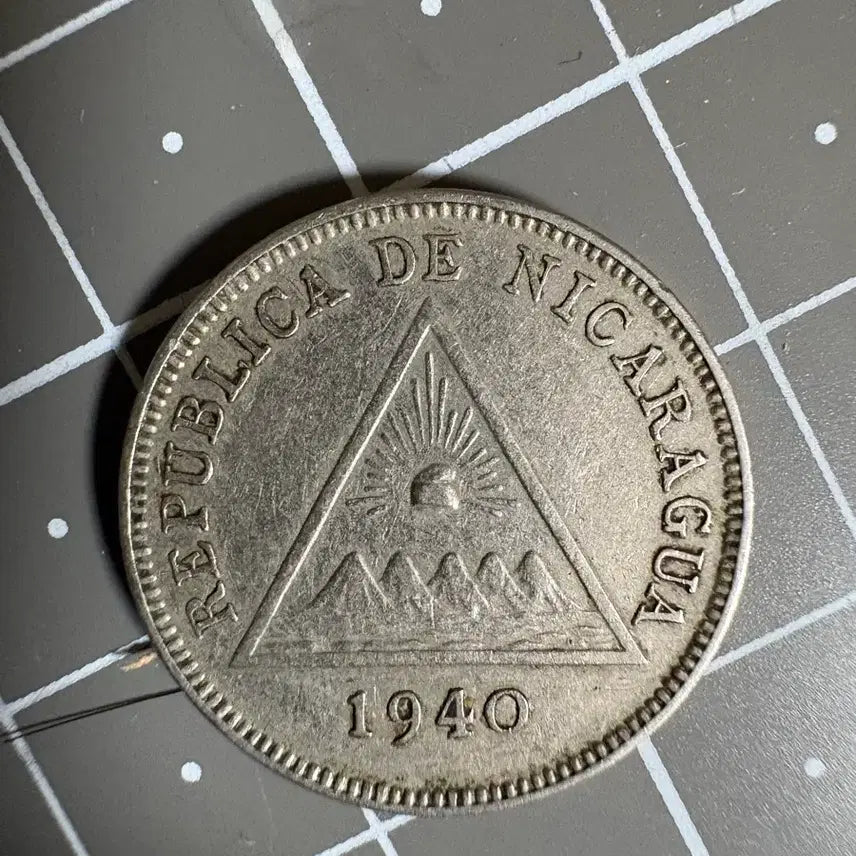 [BUNJANG] 1940 Nicaragua 5 Centavos Coin / 니카라과 공화국 1940년 5 센타보