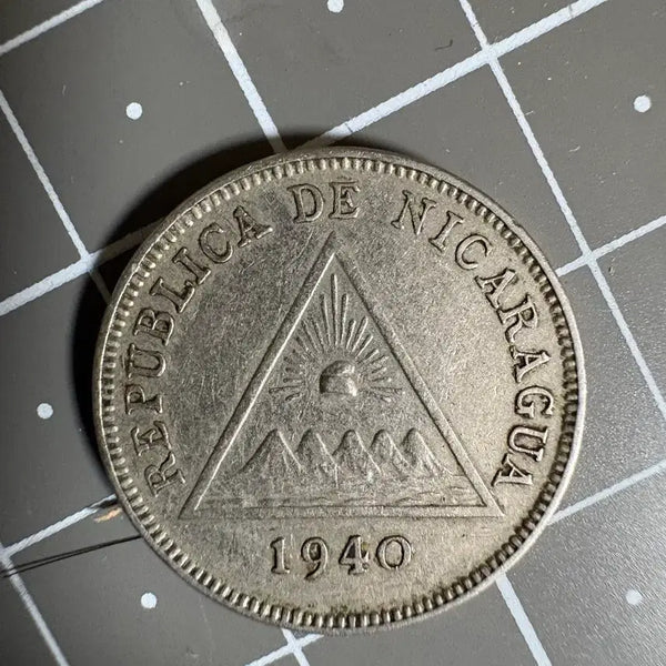 [BUNJANG] 1940 Nicaragua 5 Centavos Coin / 니카라과 공화국 1940년 5 센타보