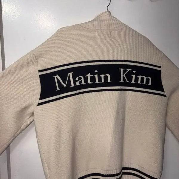 [BUNJANG] Matinkim Knit Zip-up / 마뗑킴 니트집업