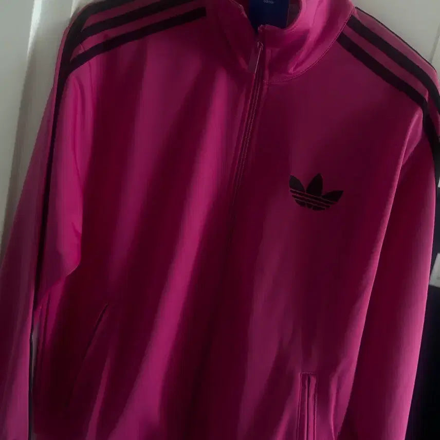 [BUNJANG] Adidas Track Top Pink / 아디다스 트랙탑 핑크