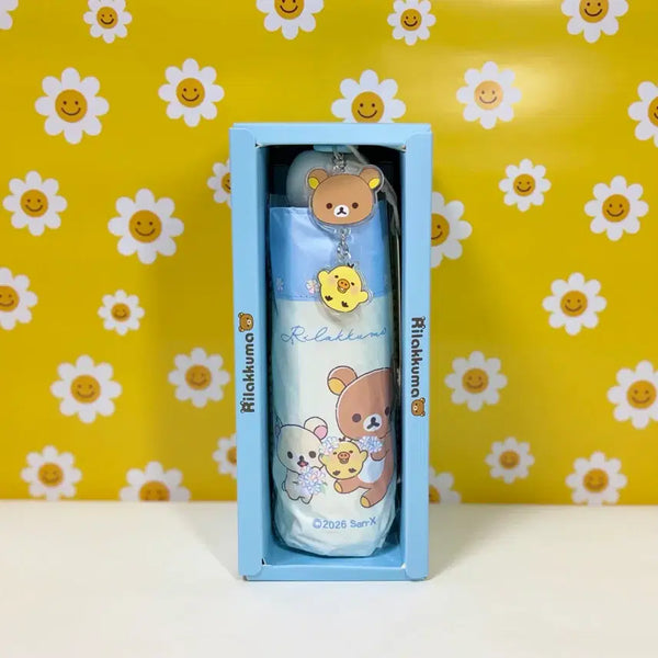 [BUNJANG] Rilakkuma Portable Sun/Rain Umbrella / 리락쿠마) [새제품] 여름맞이 리락쿠마 휴대용 양우산