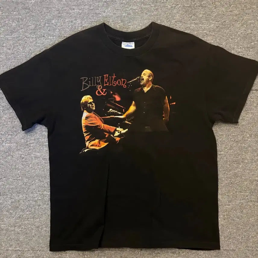 [BUNJANG] Billy Joel & Elton John 2003 Tour T-Shirt (L) / [L] 빌리조엘 & 엘톤존 2003 투어티셔츠