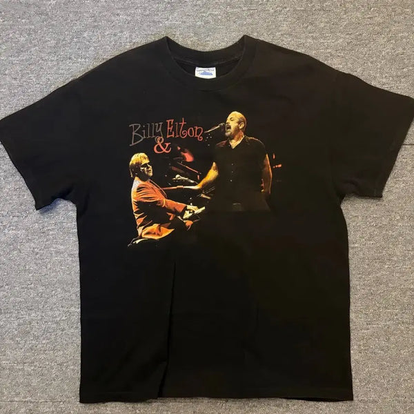 [BUNJANG] Billy Joel & Elton John 2003 Tour T-Shirt (L) / [L] 빌리조엘 & 엘톤존 2003 투어티셔츠