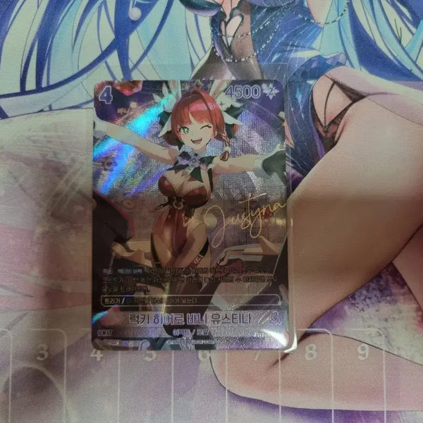 [BUNJANG] Eternal Return Lucky Hero Bunny Ustina Special Booster Pack Card / 니벨아레나 이터널리턴 럭키히어로바니유스티나(SPR)