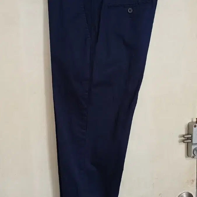 [BUNJANG] Giordano Men's Summer Cotton Pants Size 33 Navy / 지오다노남성 여름면바지.새옷.33싸이즈기장95센치