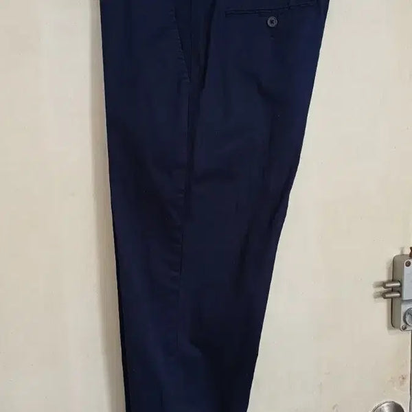 [BUNJANG] Giordano Men's Summer Cotton Pants Size 33 Navy / 지오다노남성 여름면바지.새옷.33싸이즈기장95센치