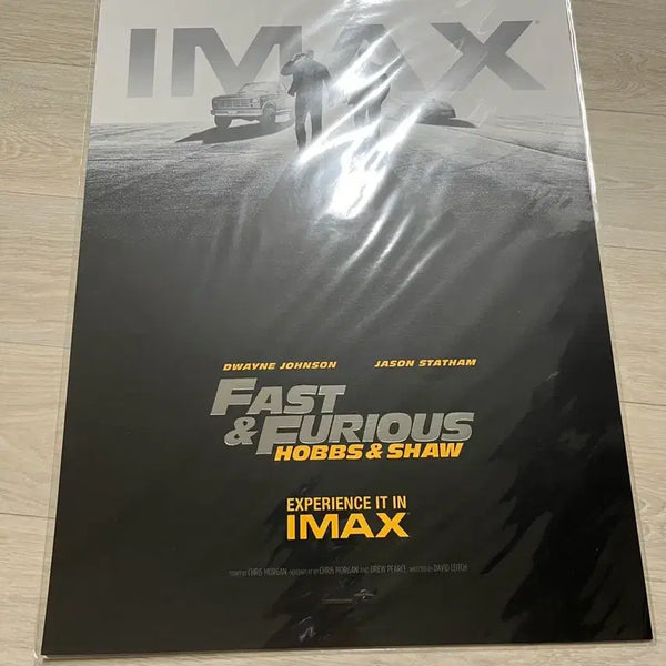 [BUNJANG] Fast & Furious Presents: Hobbs & Shaw IMAX Poster / 분노의질주 홉스앤쇼 아이맥스 포스터