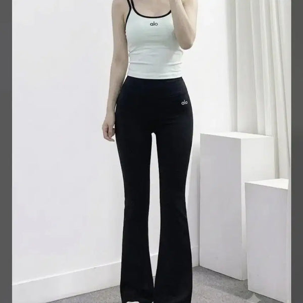 [BUNJANG] ALO Yoga Set - Bootcut Leggings & Camisole / 새거 ALO 요가복 세트 알로셋업 알로부츠컷레깅스 알로나시 알로요가세트