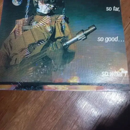 [BUNJANG] Megadeth 'So What!' LP (Licensed Edition) / 메가데쓰 lp