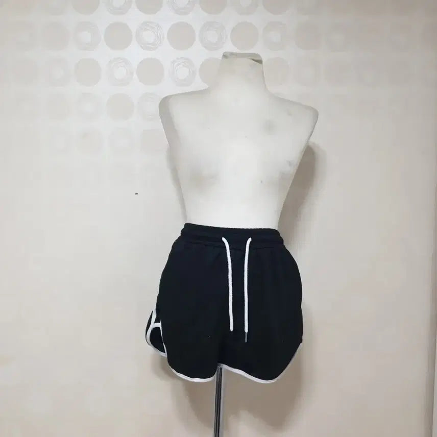 [BUNJANG] Cotton Spandex Jogger Shorts - Black, Size M / M 츄리닝반바지