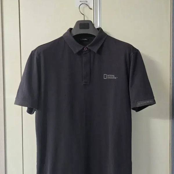 [BUNJANG] National Geographic Men's Collar T-Shirt Size 100 / 내셔널지오그래픽 반팔 카라티 100 남