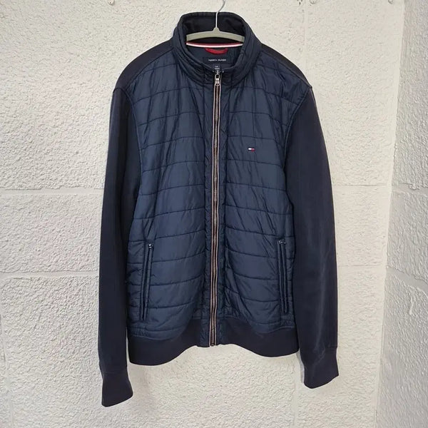 [BUNJANG] Tommy Hilfiger Quilted Jacket Navy / 타미힐피거 퀼팅 자켓 네이비