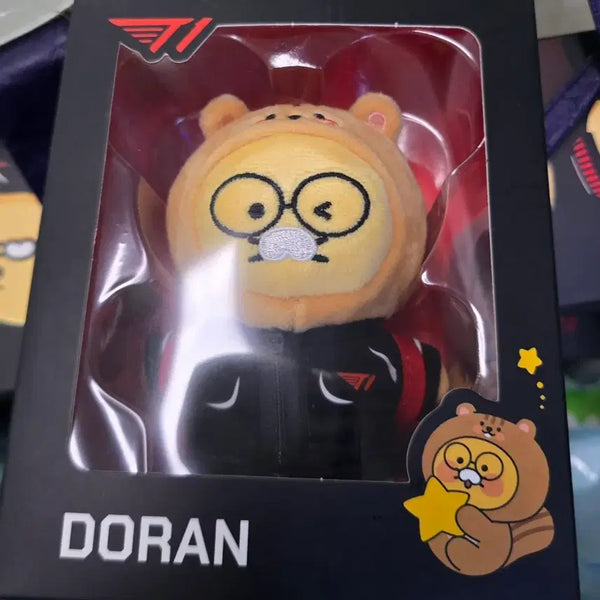 [BUNJANG] Kakao Friends T1 Doran Chunsik Collaboration Plush Keychain / 카카오프렌즈 티원 도란 춘식이 콜라보 T1 Doran