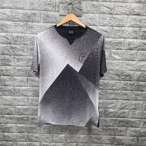 [BUNJANG] Rings Functional Spandex Short Sleeve T-Shirt Grey Size 100 / 링스 기능성 스판 반팔 티셔츠 그레이 사이즈 100