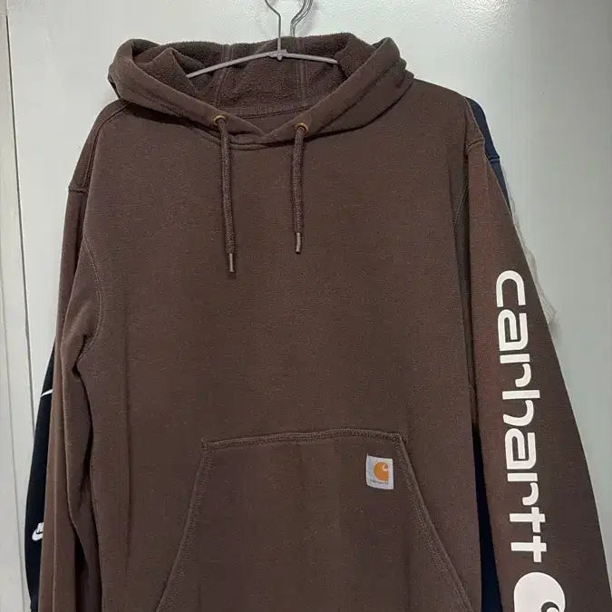 [BUNJANG] Carhartt Logo Hooded Sweatshirt / 칼하트 후드티