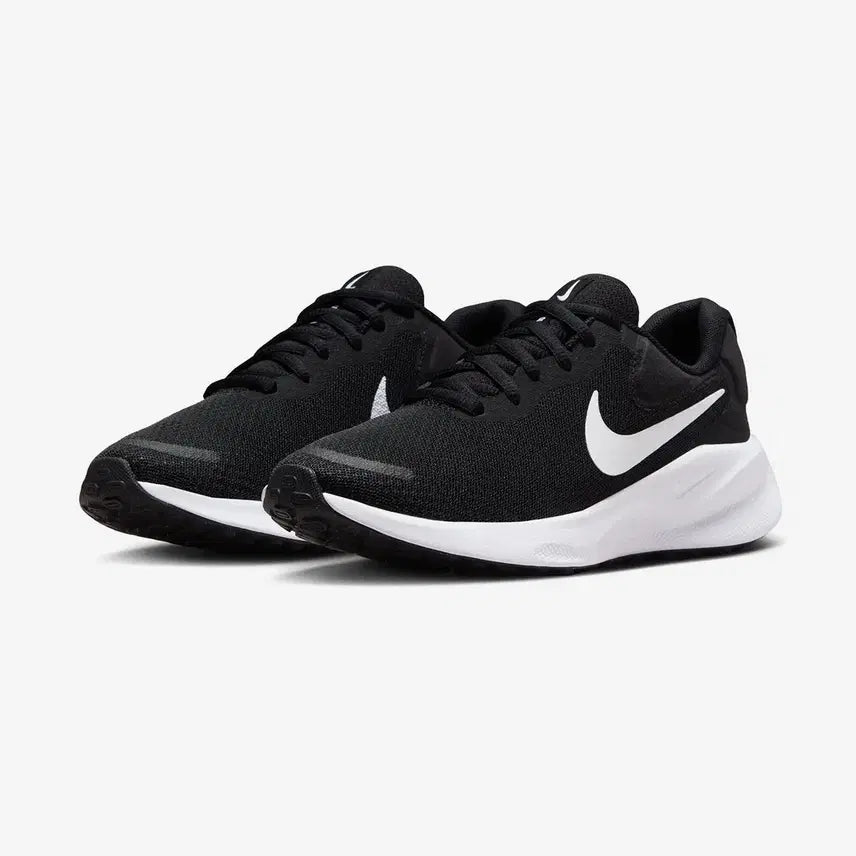 [BUNJANG] Nike Revolution 7 Black Shoes 275 / 나이키 레볼루션7 블랙 새상품 275